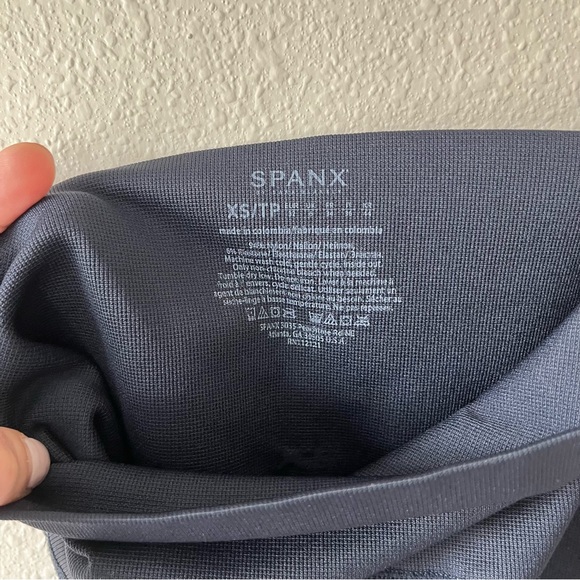 SPANX Seamless Moto leggings, indigo sky XS - Picture 2 of 5